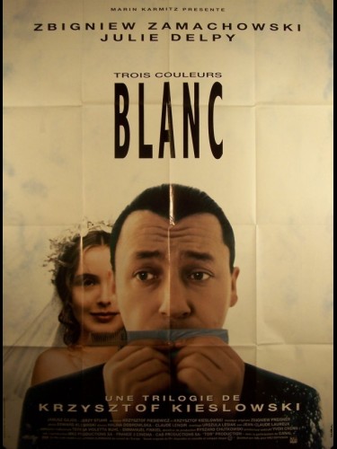Affiche du film TROIS COULEURS : BLANC