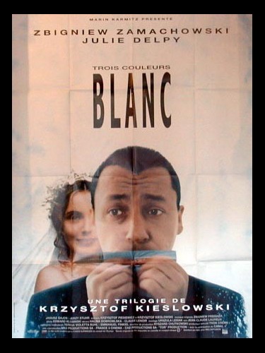 Affiche du film TROIS COULEURS BLANC - TRZY KOLORY: BIALY