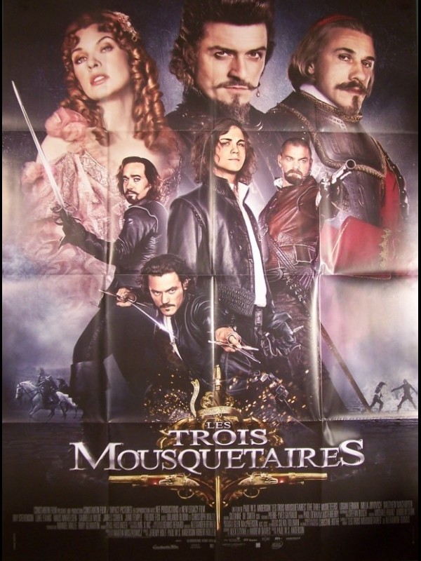 Affiche du film TROIS MOUSQUETAIRES (LES) - THE THREE MUSKETEERS