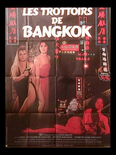 Affiche du film LES TROTTOIRS DE BANGKOK