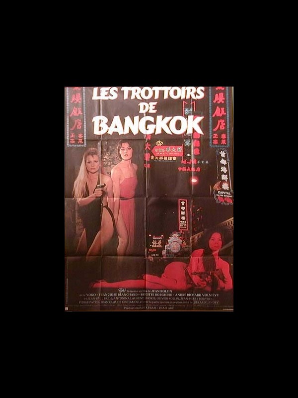 Affiche du film LES TROTTOIRS DE BANGKOK