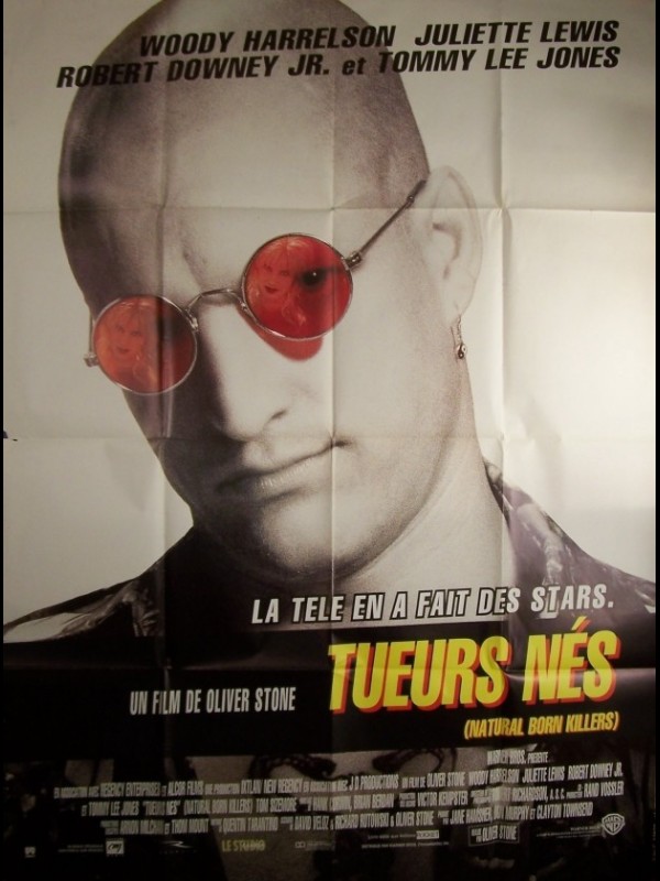 Affiche du film TUEURS NES - Titre original : NATURAL BORN KILLERS