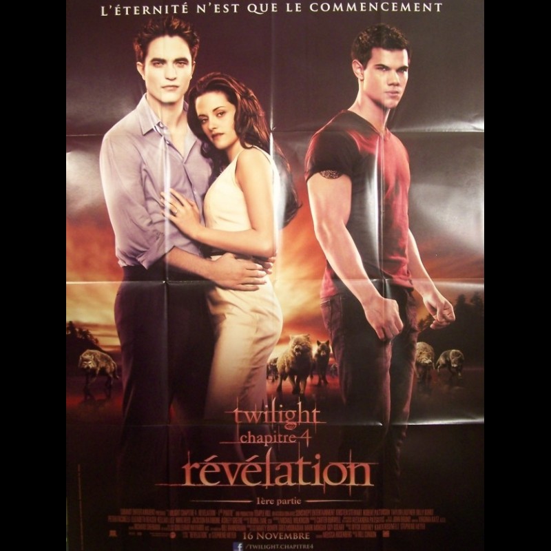 Twilight 4 Part 1 Streaming Vostfr Affiche du film TWILIGHT 4 -LA REVELATION 1ERE PARTIE- - CINEMAFFICHE