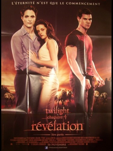 Affiche du film TWILIGHT- LA REVELATION CHAPITRE 1