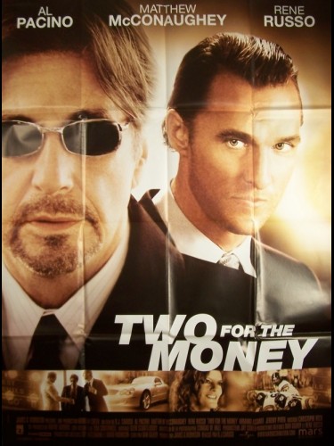 Affiche du film TWO FOR THE MONEY