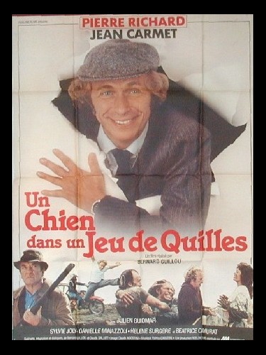 Affiche du film UN CHIEN DANS UN JEU DE QUILLES