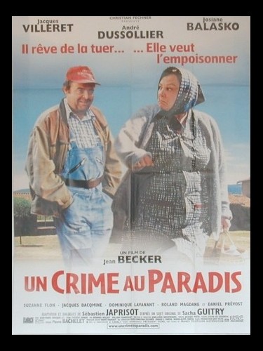 Affiche du film UN CRIME AU PARADIS