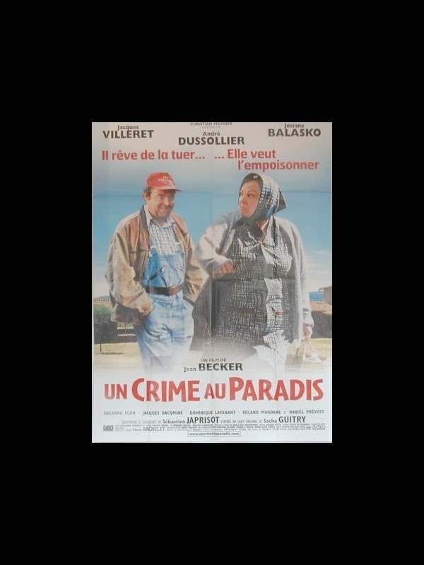 Affiche du film UN CRIME AU PARADIS