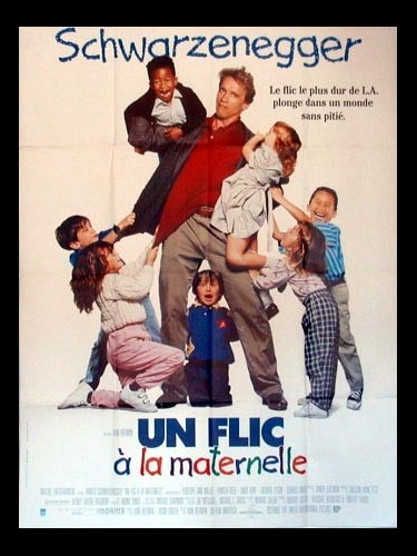 Affiche du film UN FLIC A LA MATERNELLE
