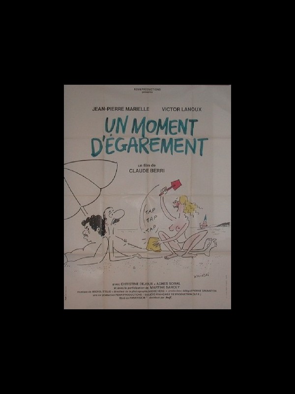 Affiche du film UN MOMENT D'EGAREMENT