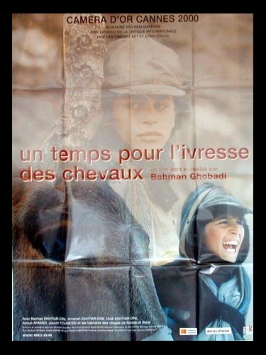 Affiche du film UN TEMPS POUR L'IVRESSE DES CHEVAUX