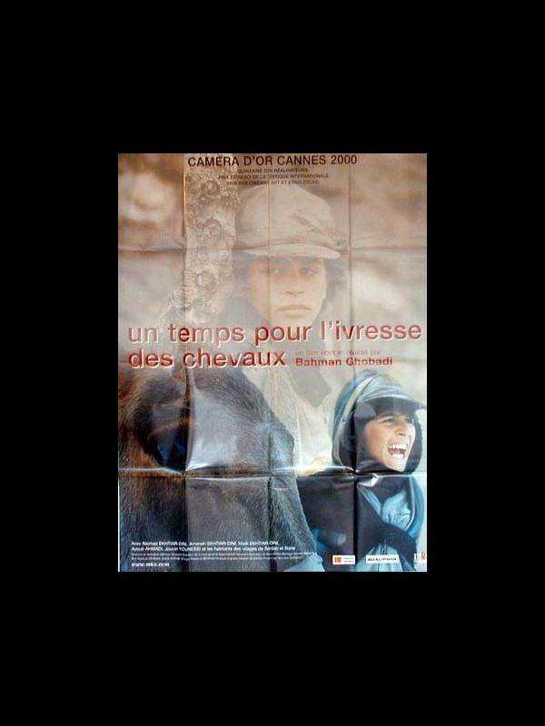 Affiche du film UN TEMPS POUR L'IVRESSE DES CHEVAUX