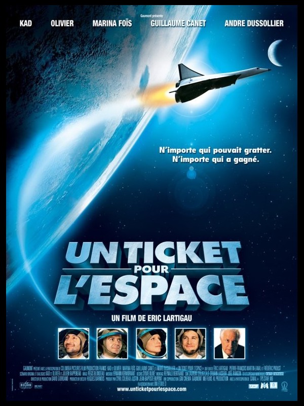 Affiche du film UN TICKET POUR L'ESPACE