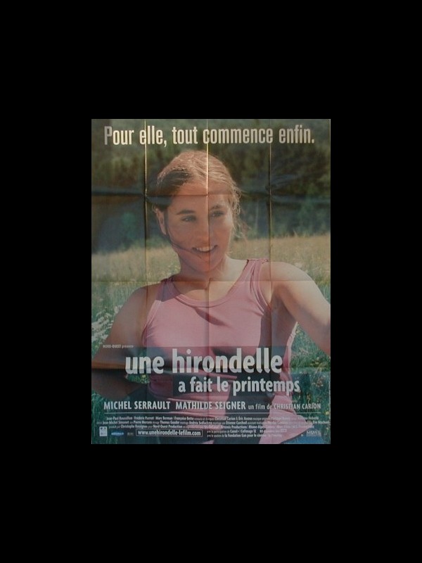 Affiche du film UNE HIRONDELLE A FAIT LE PRINTEMPS