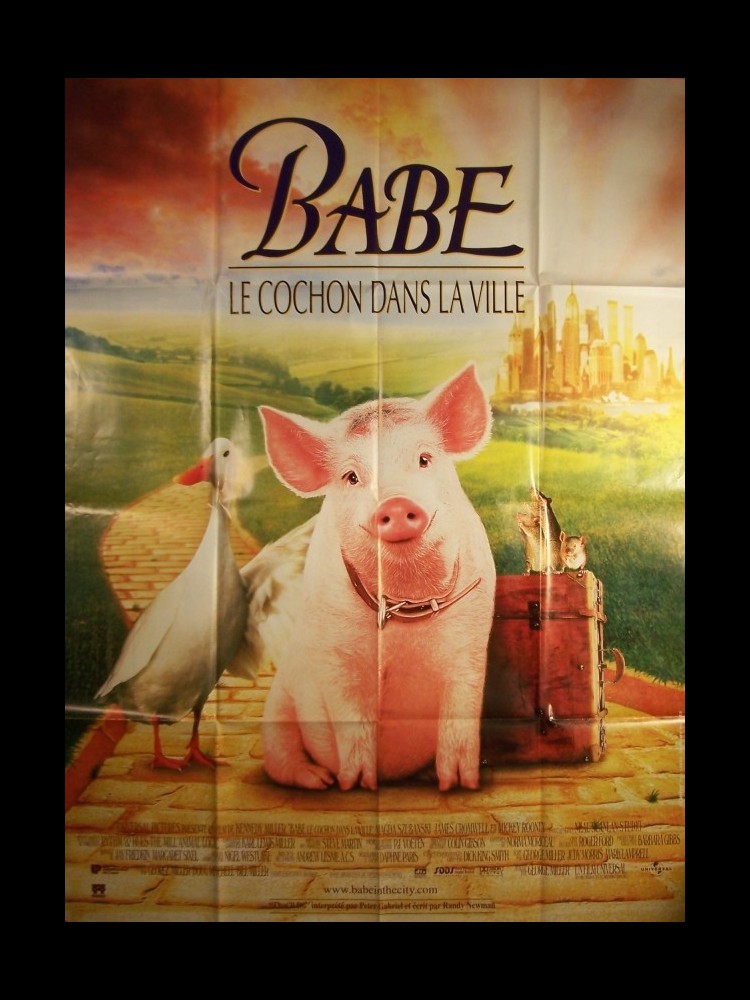 Babe Le Cochon Dans La Ville Vf Affiche du film BABE -LE COCHON DANS LA VILLE- - CINEMAFFICHE