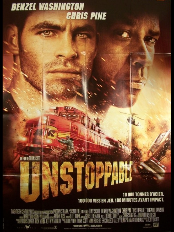 Affiche du film UNSTOPPABLE