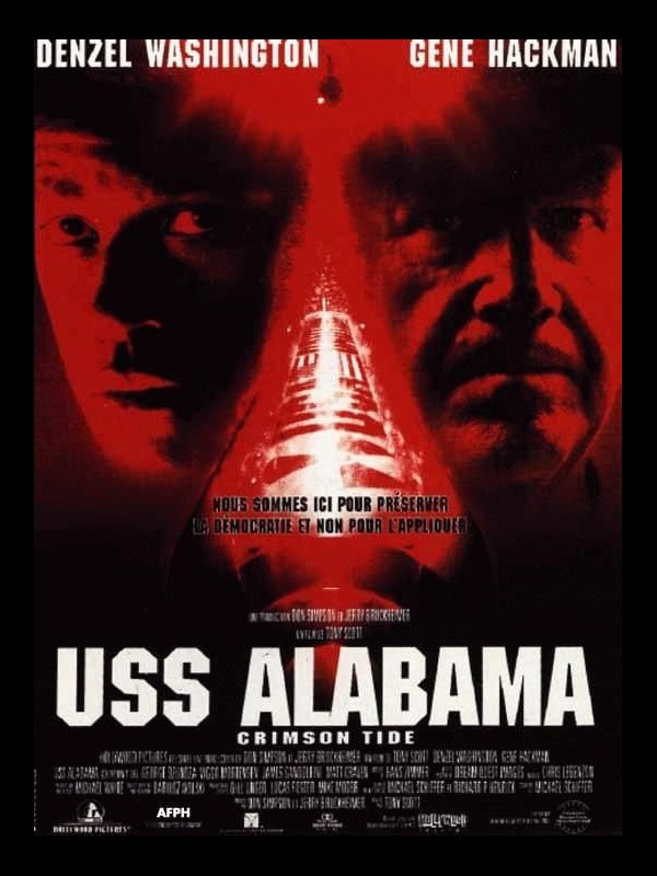 Affiche du film USS ALABAMA - ORIMSON TIDE