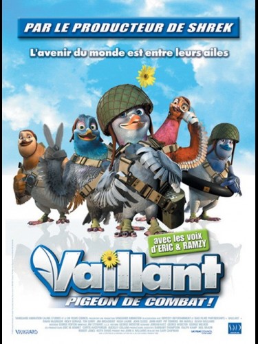 Affiche du film VAILLANT PIGEON DE COMBAT - VALIANT