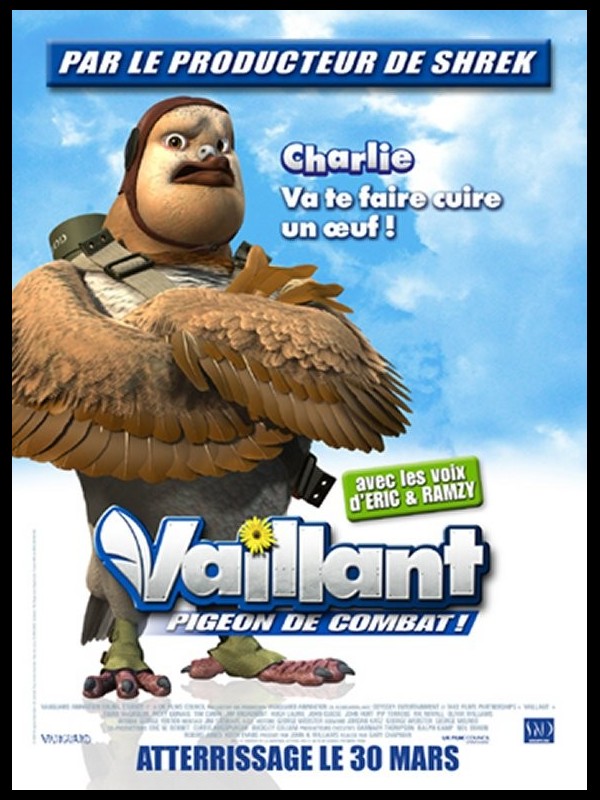 Affiche du film VAILLANT PIGEON DE COMBAT - VALIANT