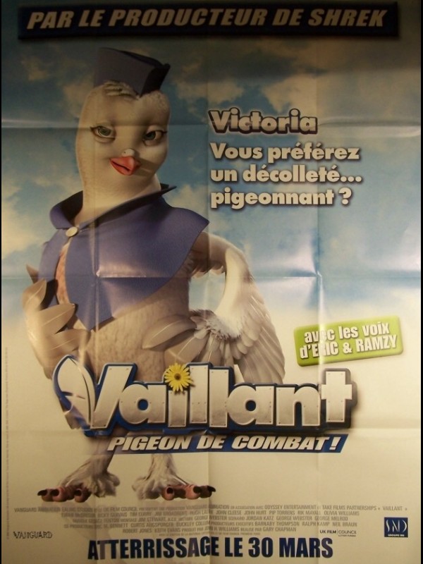 Affiche du film VAILLANT PIGEON DE COMBAT (PREVENTIVE)