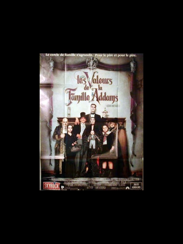 Affiche du film VALEURS DE LA FAMILLE ADAMS (LES) - ADDAMS FAMILY VALUES