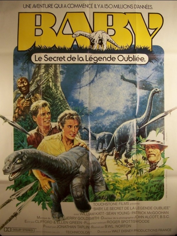 Affiche du film BABY LE SECRET DE LA LEGENDE OUBLIÉE - SECRET OF THE LOST LEGEND