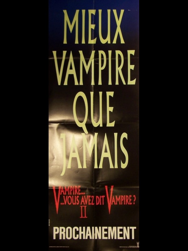 Affiche du film VAMPIRE…VOUS AVEZ DIT VAMPIRE 2 (A) - FRIGHT NIGHT PART 2