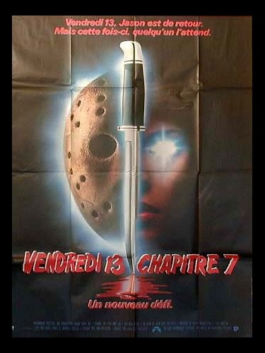 Affiche du film VENDREDI 13 CHAPITRE 7 - FRIDAY THE 13TH PART VII: THE NEW BLOOD