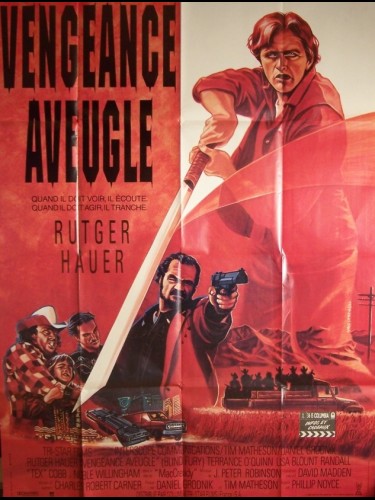 Affiche du film VENGEANCE AVEUGLE - Titre original : BLIND FURY