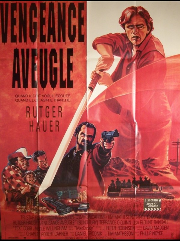 Affiche du film VENGEANCE AVEUGLE - Titre original : BLIND FURY