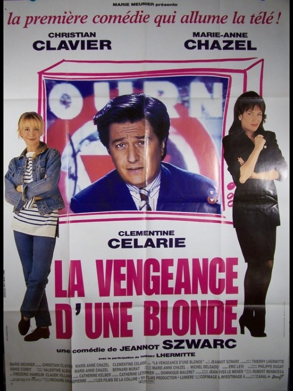 Affiche du film VENGEANCE D'UNE BLONDE (LA)