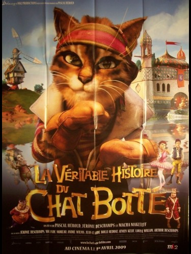 Affiche du film LA VERITABLE HISTOIRE DU CHAT BOTTE