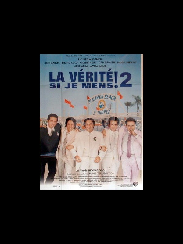 Affiche du film LA VERITE SI JE MENS ! 2