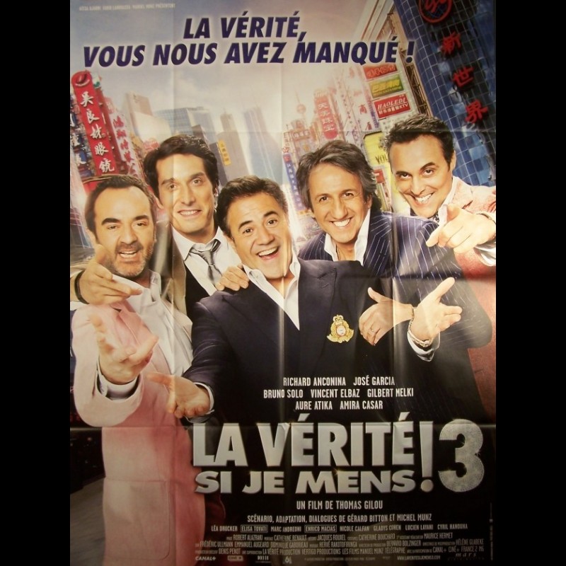 La Vérité Si Je Mens 3 Distribution Affiche du film VERITE SI JE MENS 3 (LA) - CINEMAFFICHE