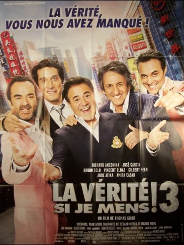 Affiche du film LA VERITE SI JE MENS 3
