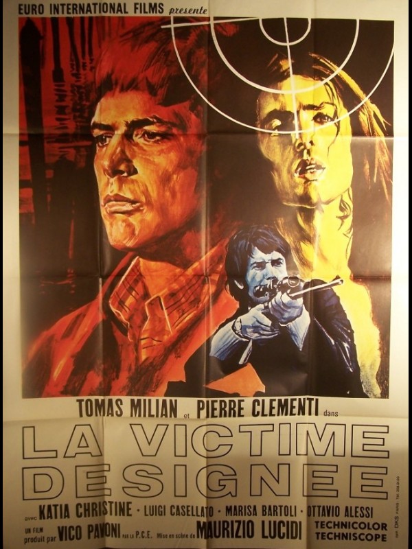 Affiche du film VICTIME DESIGNEE (LA) - LA VITTIMA DESIGNATA