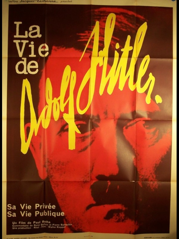 Affiche du film VIE DE ADOLF HITLER (LA) - DAS LEBEN VON ADOLF HITLER