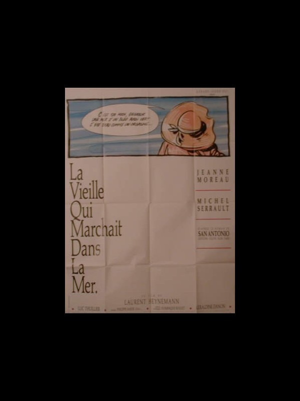 Affiche du film LA VIEILLE QUI MARCHAIT DANS LA MER