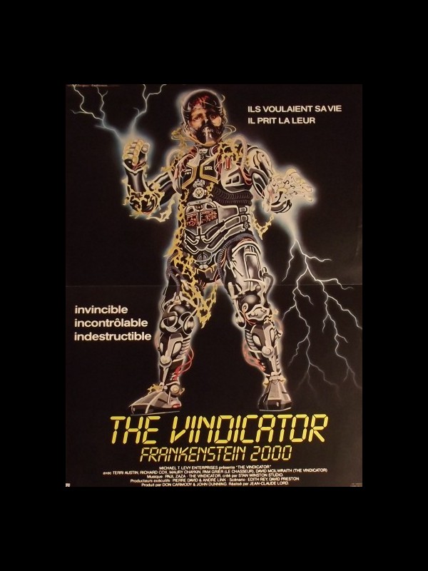 Affiche du film VINDICATOR (THE) FRANKENSTEIN 2000