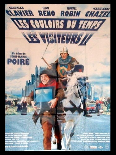 Affiche du film VISITEURS 2 (LES) -LES COULOIRS DU TEMPS-