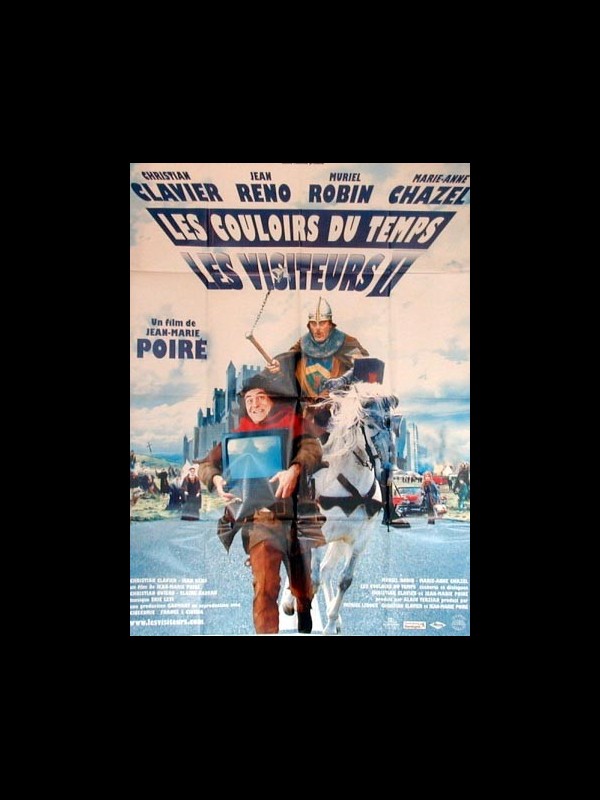 Affiche du film VISITEURS 2 (LES) -LES COULOIRS DU TEMPS-