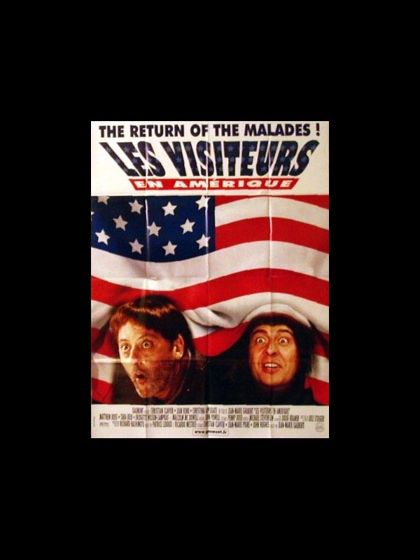 Affiche du film LES VISITEURS EN AMERIQUE
