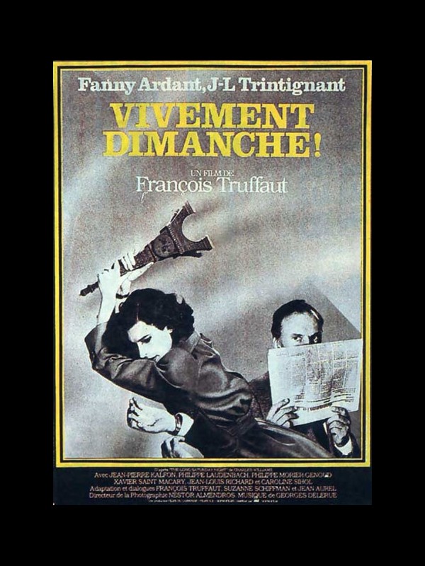 Affiche du film VIVEMENT DIMANCHE