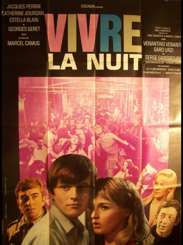 Affiche du film VIVRE LA NUIT