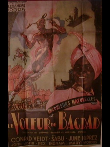 Affiche du film VOLEUR DE BAGDAD (LE) - THE THIEF OF BAGDAD