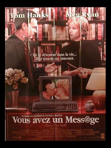Affiche du film VOUS AVEZ UN MESSAGE - Titre original : YOU'VE GOT MAIL