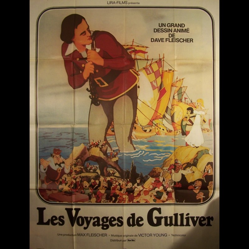 Le Voyage De Gulliver Film 1996 Affiche du film VOYAGES DE GULLIVER (LES) - CINEMAFFICHE