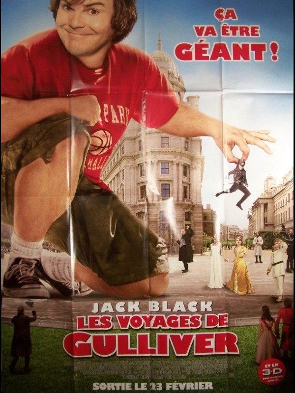 Affiche du film LES VOYAGES DE GULLIVER