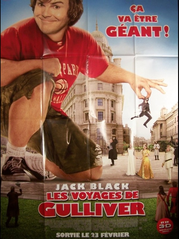 Affiche du film VOYAGES DE GULLIVER (LES) - GULLIVER'S TRAVELS