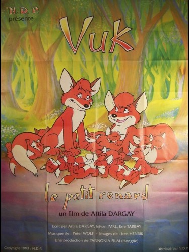 Affiche du film VUK LE PETIT RENARD